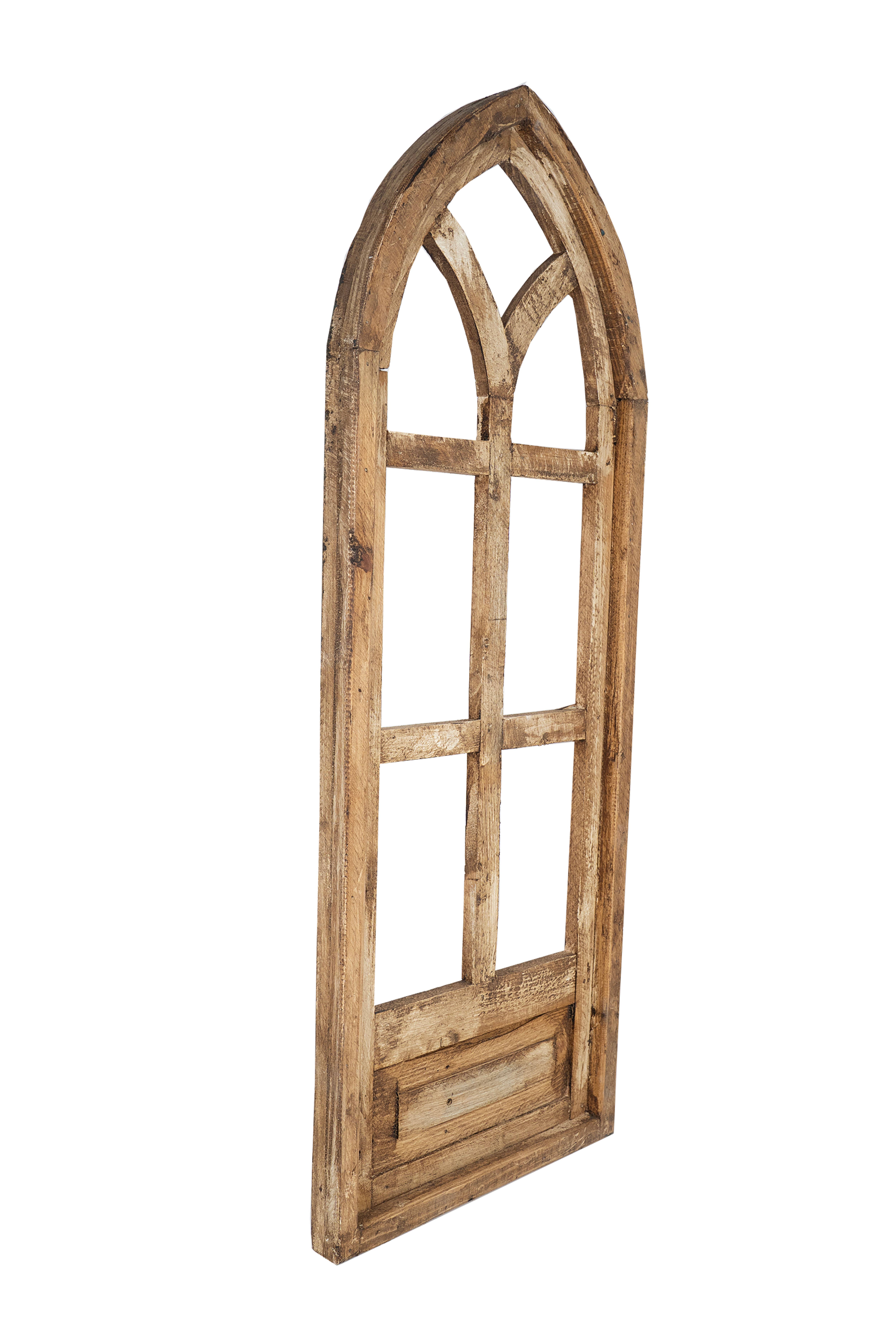 My Amigos Imports - Wholesale Wall Accent - Holly Hills Architectural Windows-Set 3-Antiqued White-NEW11