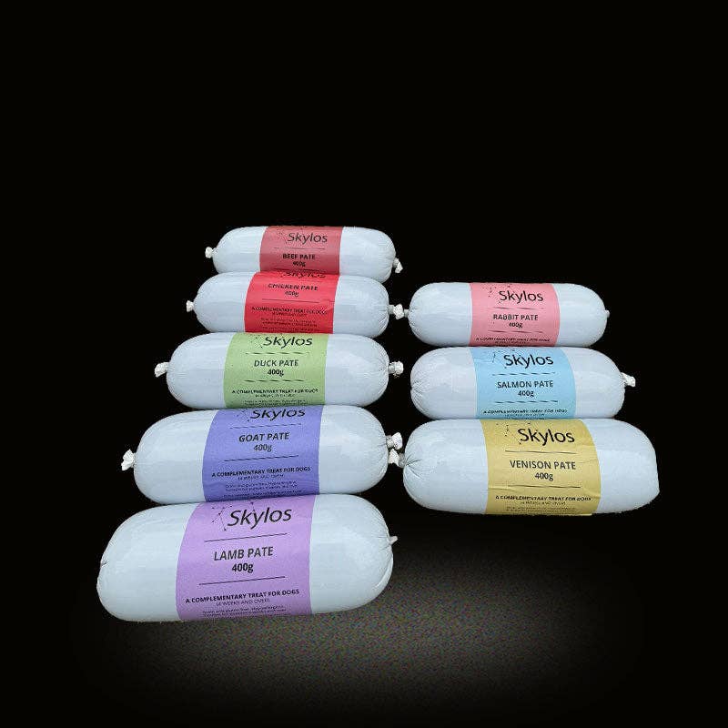 Skylos Foods – wholesale Pet food – Dog – Skylos Pate in 9 Flavours and 2 Sizes21