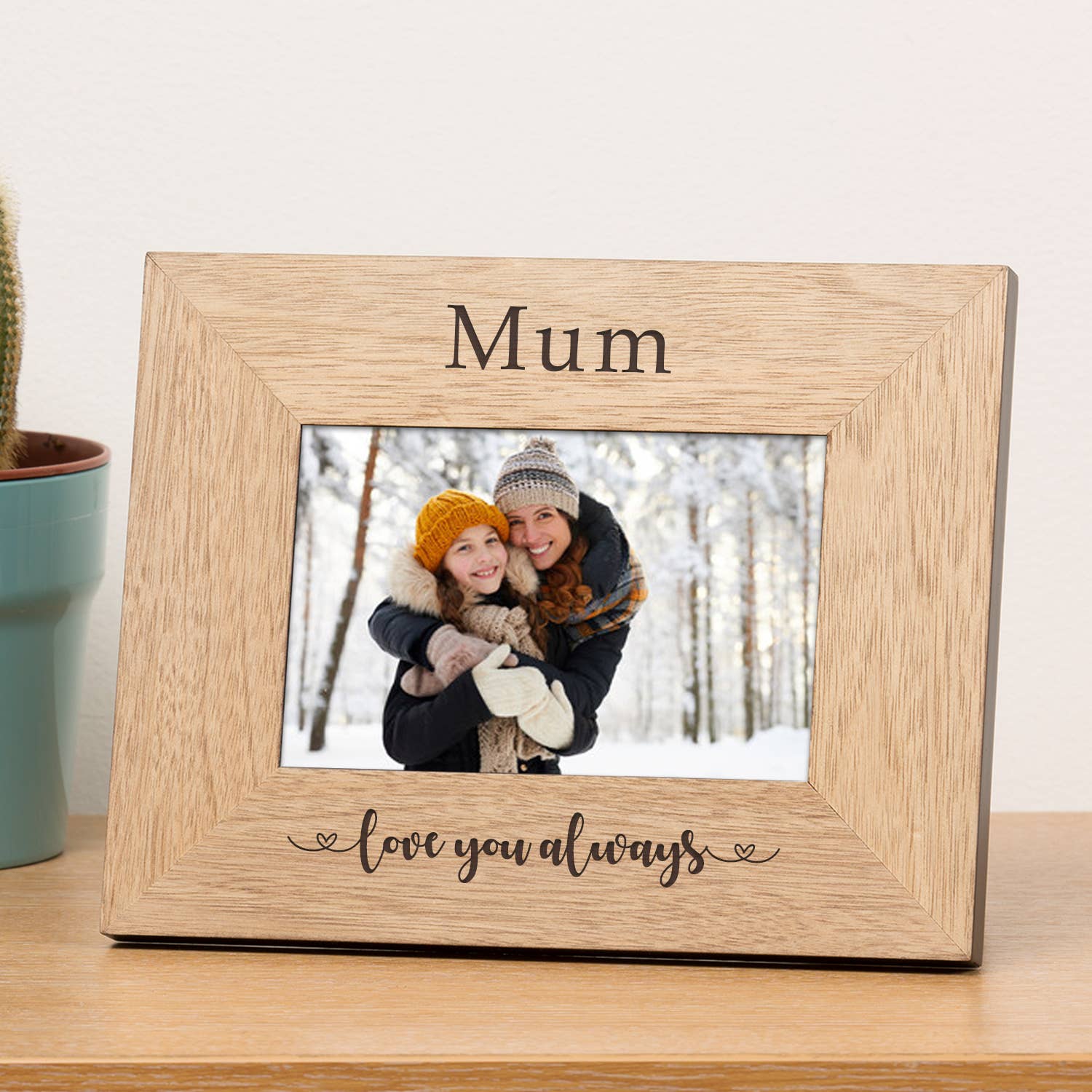 withlovefrom – wholesale Picture frame – 'love you always' Wood Photo Frame1