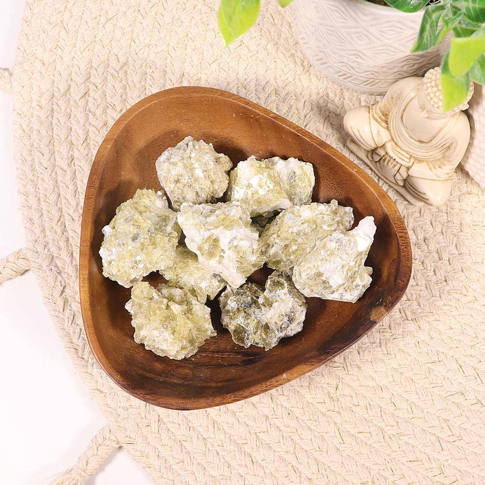 Natures Artifacts Inc - Wholesale Spiritual Stone/Crystal - Yellow Mica (Pack of 10) | Yellow Mica Gemstones