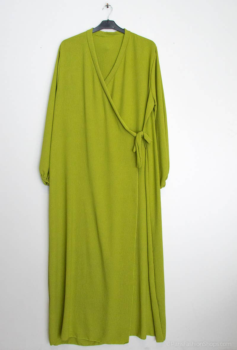 IDEAL OUTFIT - Vente Robe – femme - Robe abaya porte feuille ref:2372jazz29