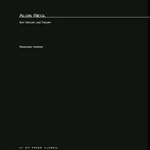 Books by splitShops - Wholesale Human & Cultural Studies - Alois Riegl: Art History and Theory - Paperback