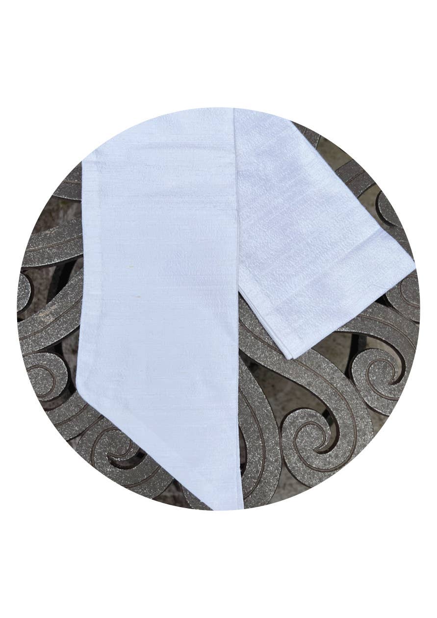 THE ROYALTY COLLECTION - Wholesale Wreath - Indian Silk Dupioni Sash7