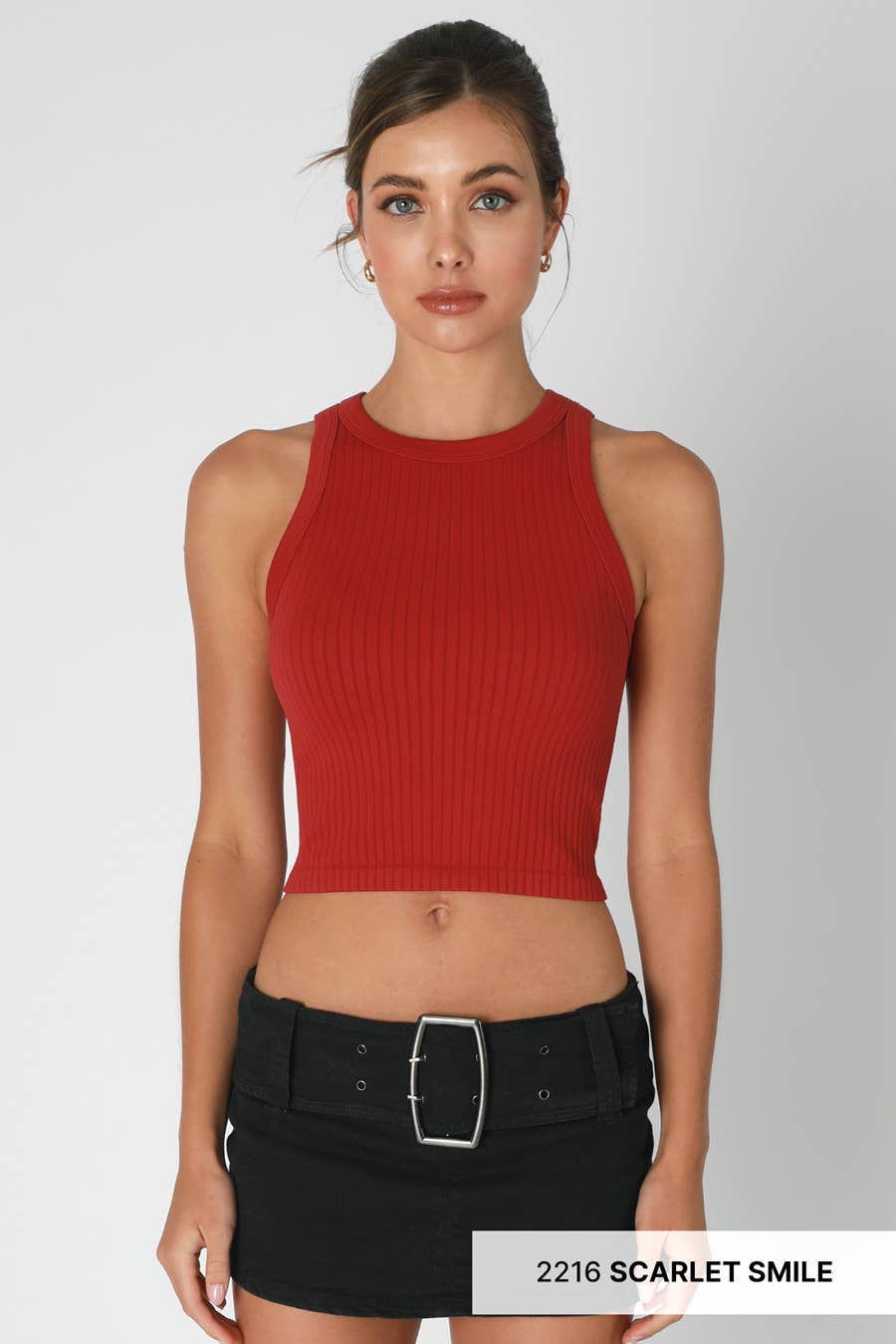 NIKIBIKI - Wholesale Tank Top - Women's - NS8325 - Wide Ribbed Tank Top15