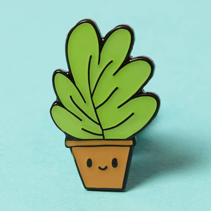 House Plant - Enamel Pin Badge for wholesale by Higglebees