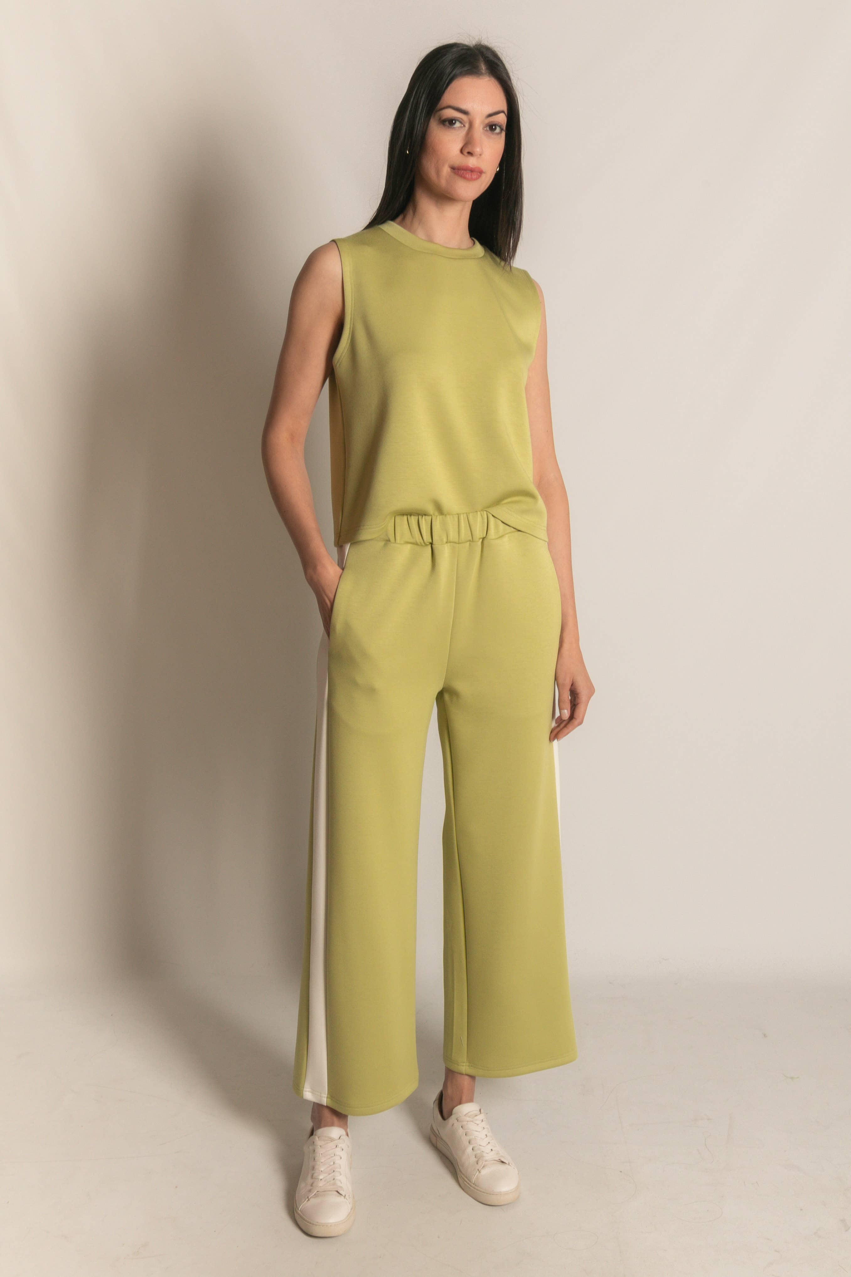 P. CILL – wholesale Byxor - Dam – P. CILL Butter Modal Sidorandiga Byxor med breda ben69