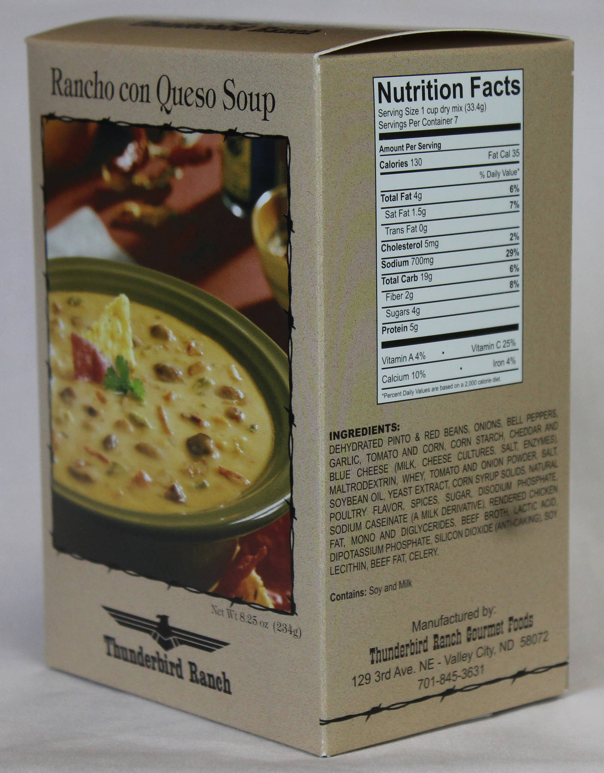 Thunderbird Ranch Gourmet Foods - Wholesale Soup - Rancho con Queso Soup3
