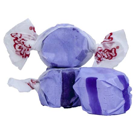 Grape salt water taffy 2.5lb bag for wholesale by Taffy Town UK