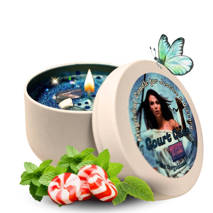 Court Case Magic Candle for wholesale by The Goddess of Flame