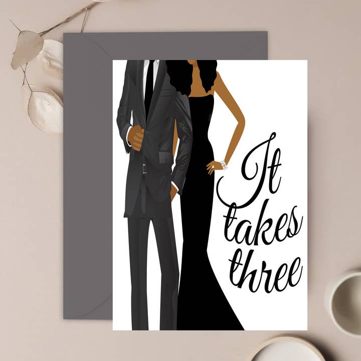 Paper Rehab - Wholesale Love Card - It Takes Three Card0