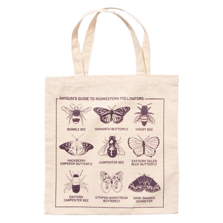 Midwestern Pollinators Tote Bag for wholesale by RAYGUN