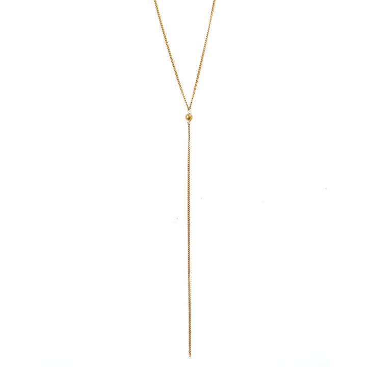 Beljoy - Wholesale Y-Neck/Lariat Necklace - Sahara Dainty Lariat Necklace