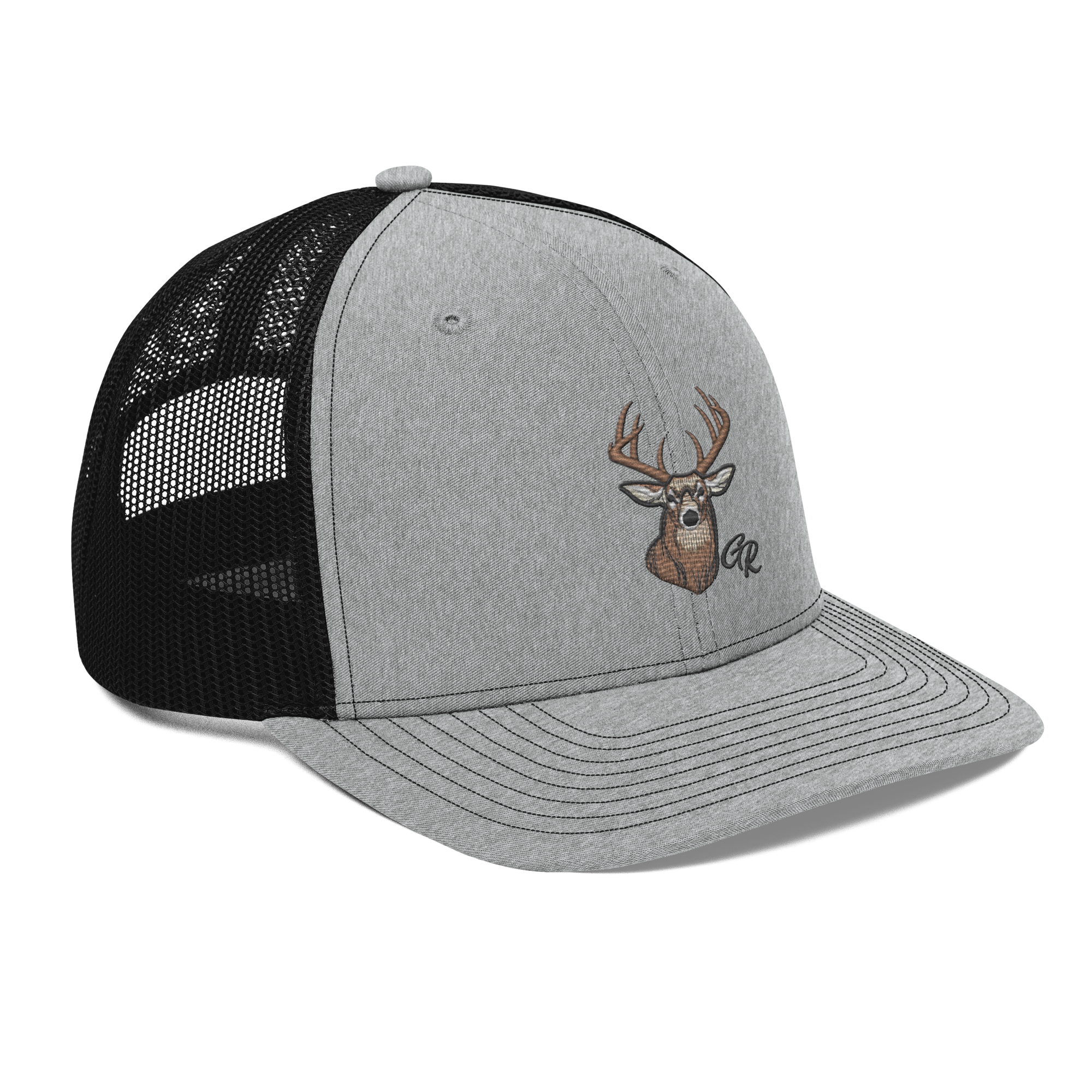 Ghost Ridge Brand - Wholesale Trucker Hat - Unisex - Richardson 112 GR Deer Hat2