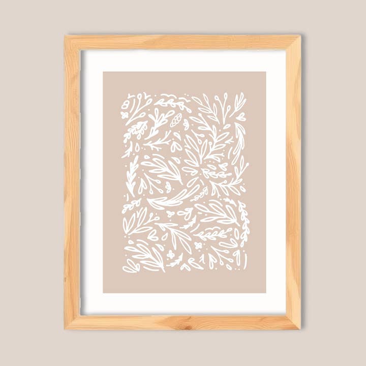 Foliage Blush | 8x10 | Art Print for wholesale by enCourage Co.