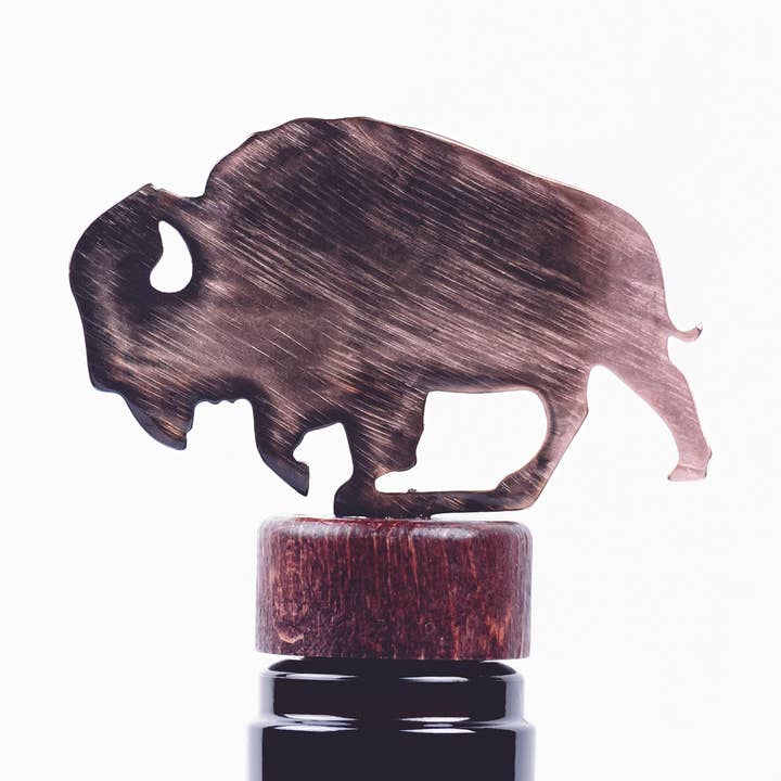 Blue Moose Metals - Vendita all'ingrosso Tappi per vino - Tappo per bottiglia di vino Bison0