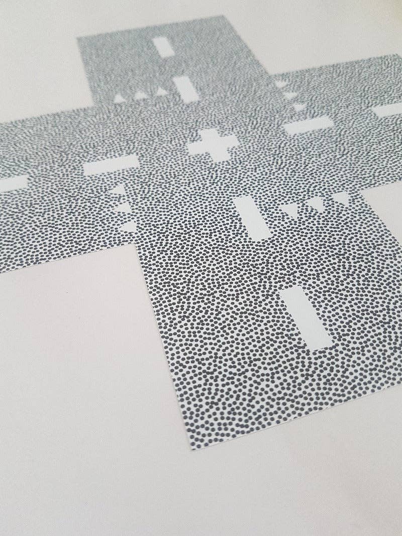 lm baby art - Wholesale Wall Decor - Kids & Baby - Snelweg muurstickers uitbouw set - Kruispunt (1st)1