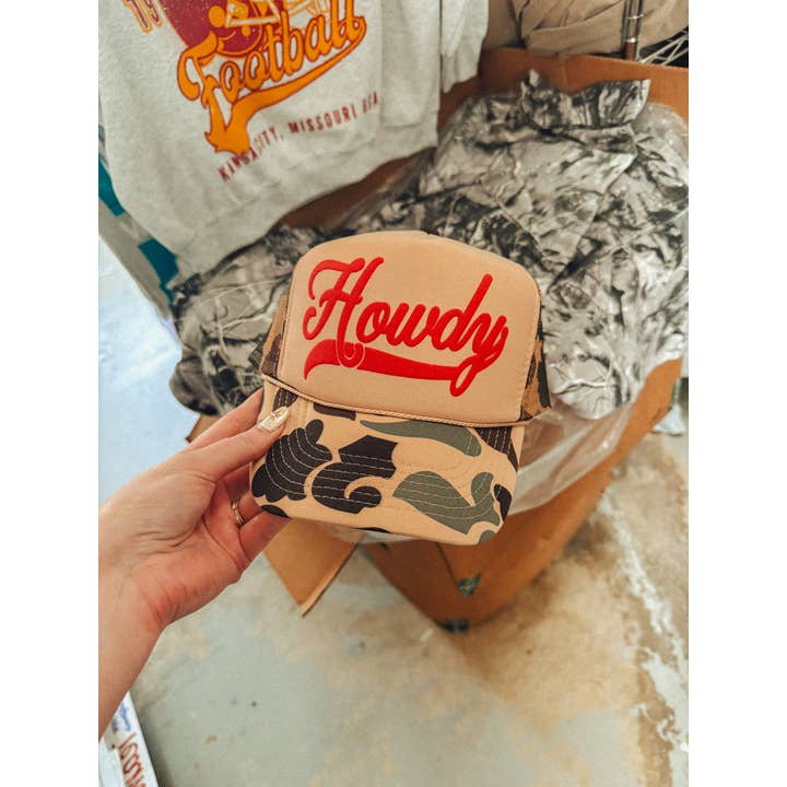 The Clandestine Underground - Wholesale Trucker Hat - Unisex - Howdy, Western Trucker Hat1