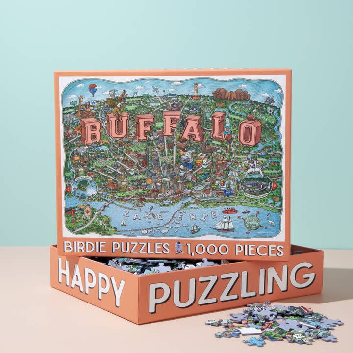 Birdie Puzzles - Vendita all'ingrosso Puzzle - Adulti - Buffalo | Puzzle da 1.000 pezzi