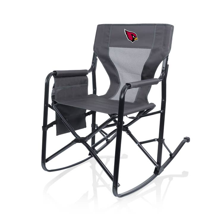 NFL - Woodland Camp Chair, (Charcoal Gray) for wholesale by Picnic Time Family of Brands