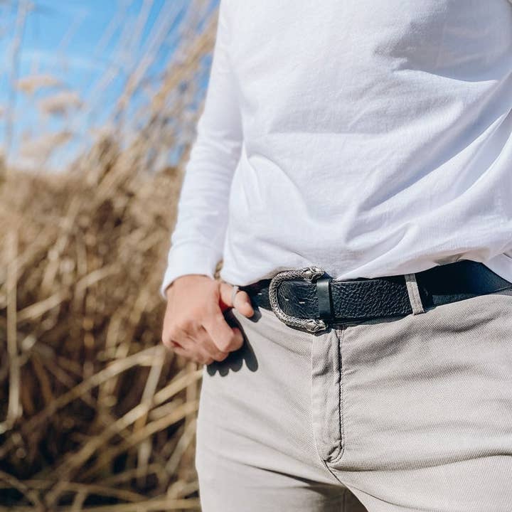 Christina Christi - Vendita all'ingrosso Cintura - Uomo - Cintura con fibbia in argento2