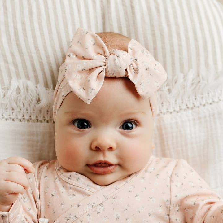 Elke & Indigo - Wholesale Fashion Headband - Baby - Bamboo/Organic Cotton Headband - Wildflower2