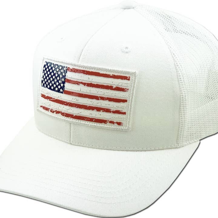 KBETHOS - Wholesale Trucker Hat - Men's - FLAG UV PRINT PATCH MESH BACK BALLCAP51