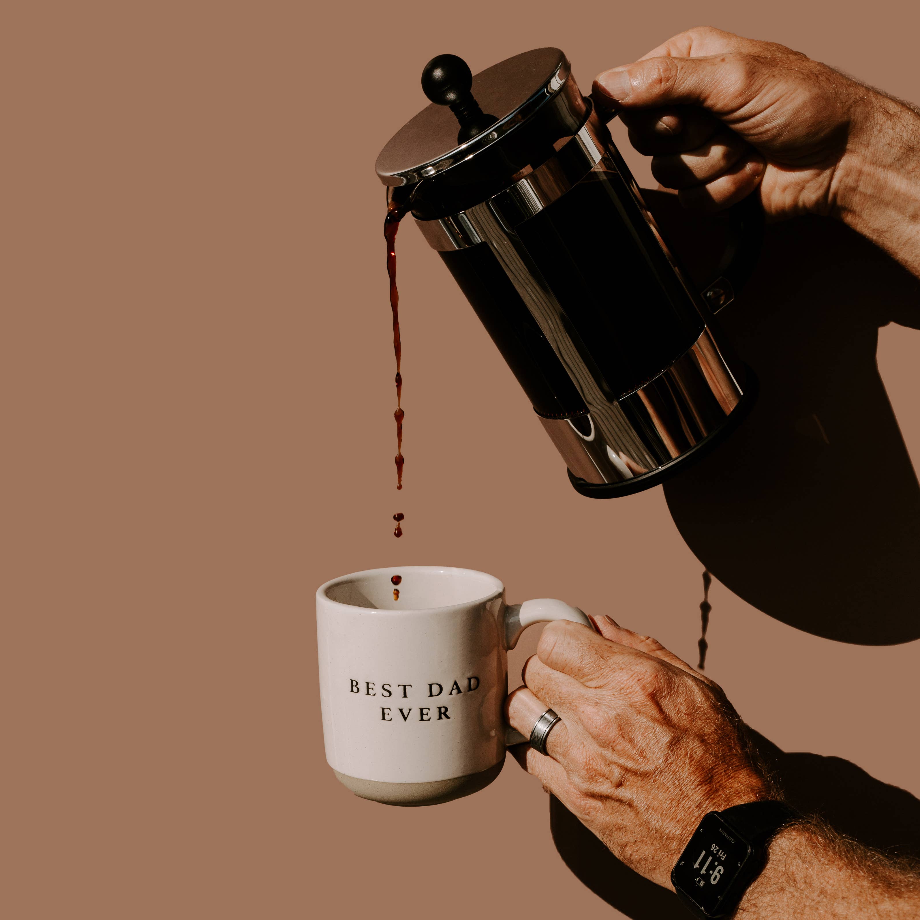 Sweet Water Decor - Wholesale Coffee Mug - Best Dad Ever Stoneware Coffee Mug - Father's Day Gifts5