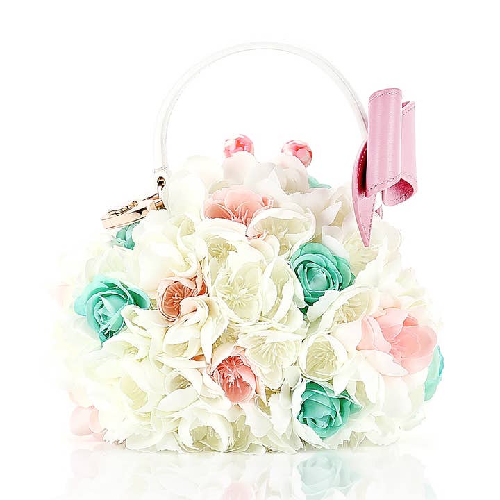 Mini Meringue Flower Bag for wholesale by BB TAYLOR