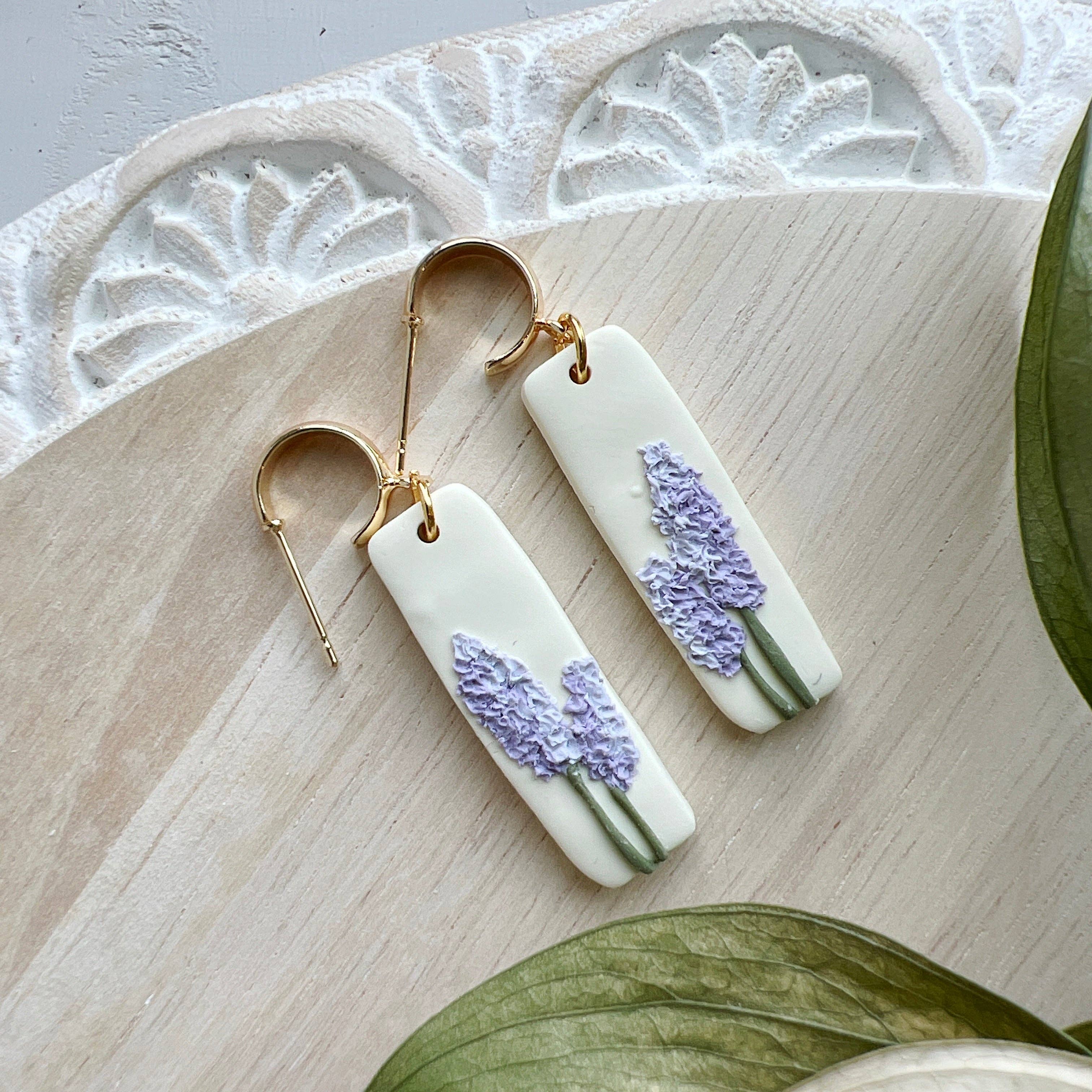 Courage & Calling - Wholesale Dangle Earrings - Cassie Lavender Dangles4