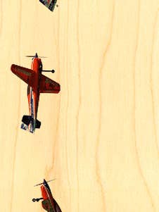 MARCADOR DE PÁGINA DE MADEIRA AVIÃO LOOPING por atacado de Hironwoods