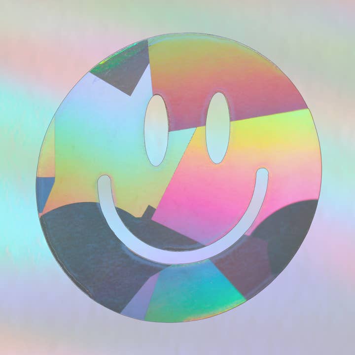 Suncatcher Window Sticker Mini Smile, Smiley Sticker, Prism for wholesale by Plottkowski
