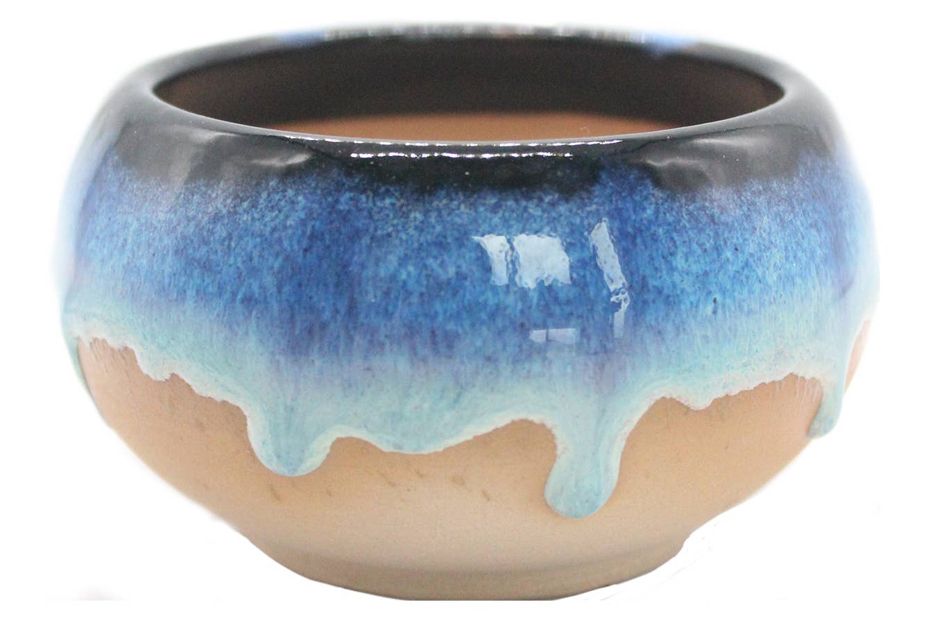 Springer Décor - Venta al por mayor Macetas - Maceta Water Drop con drenaje para plantas y decoración0