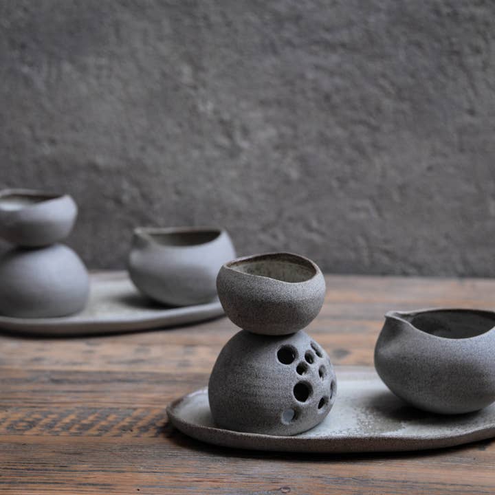 Laima Ceramics – Engroshandel Inhalator til aromaterapi – Stone - Æterisk olie stearinlys, aroma diffusor, stentøj