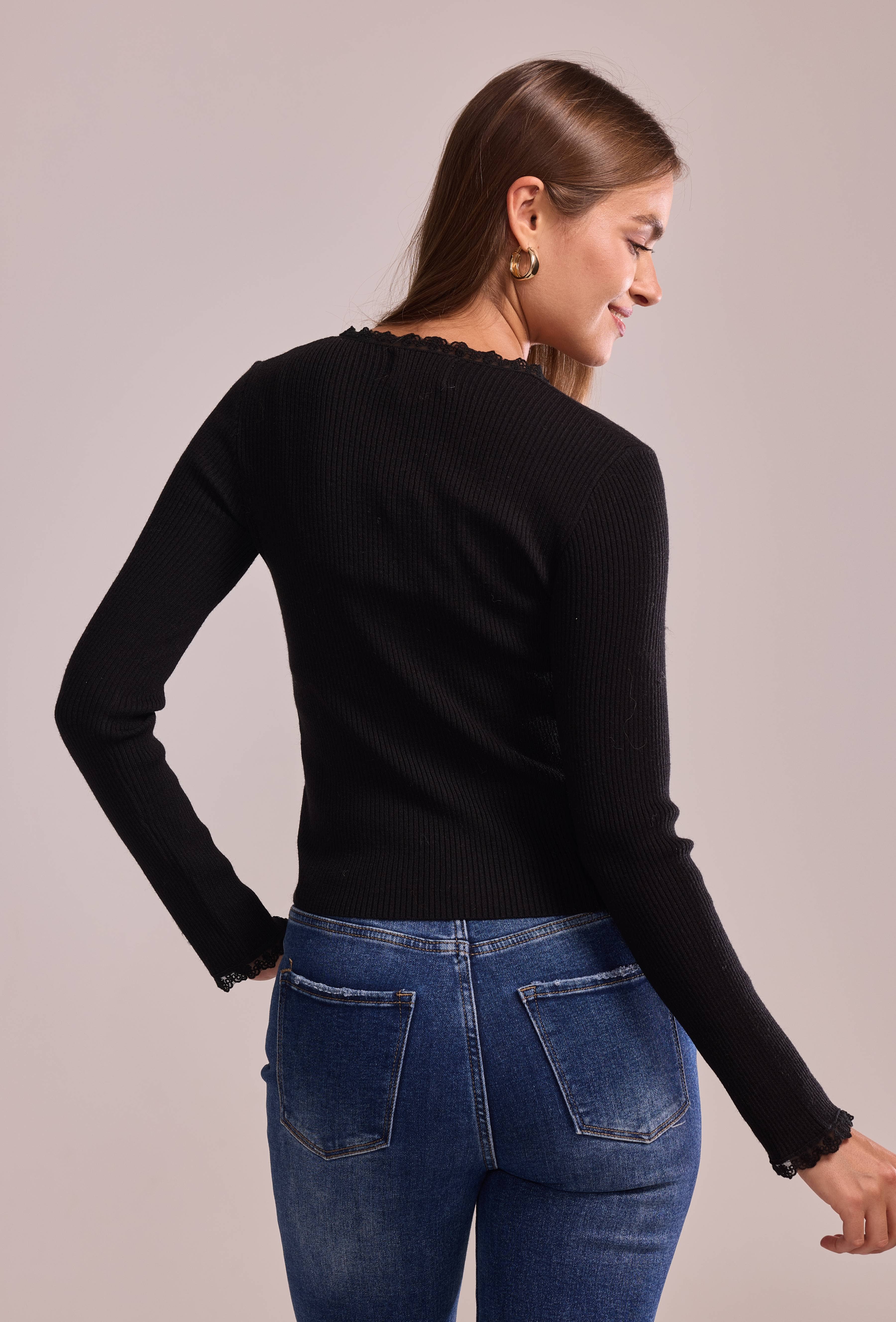 Cherry Paris - Wholesale Knit Sweater - Women's - Pull Ysée - IY2570231