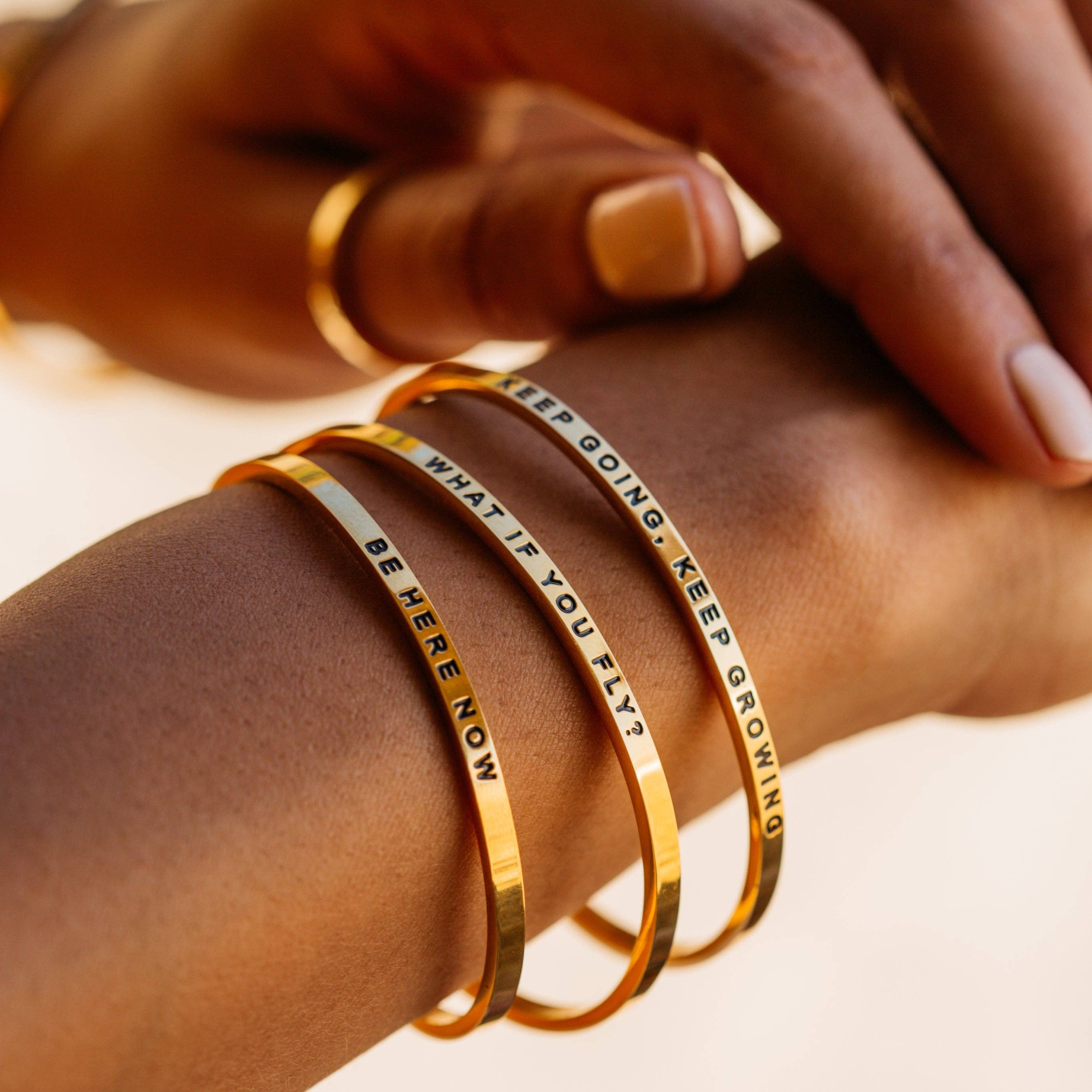 MantraBand - Wholesale Manchet-armband - Wees slim, wees dapper, wees moedig (Onschuld redden)4