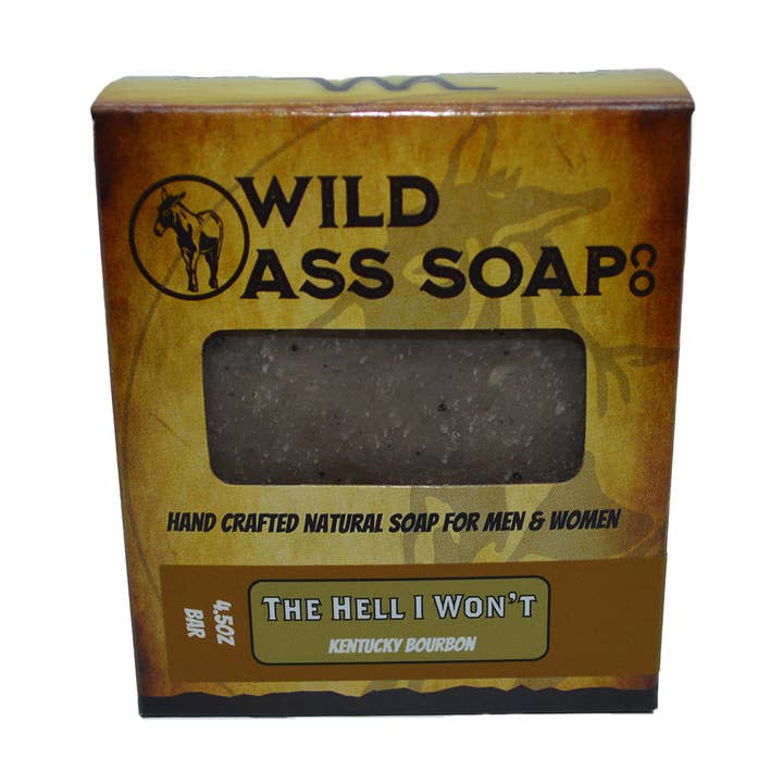 The Hell I Won't Bar Soap for wholesale by Wild Ass Soap Co