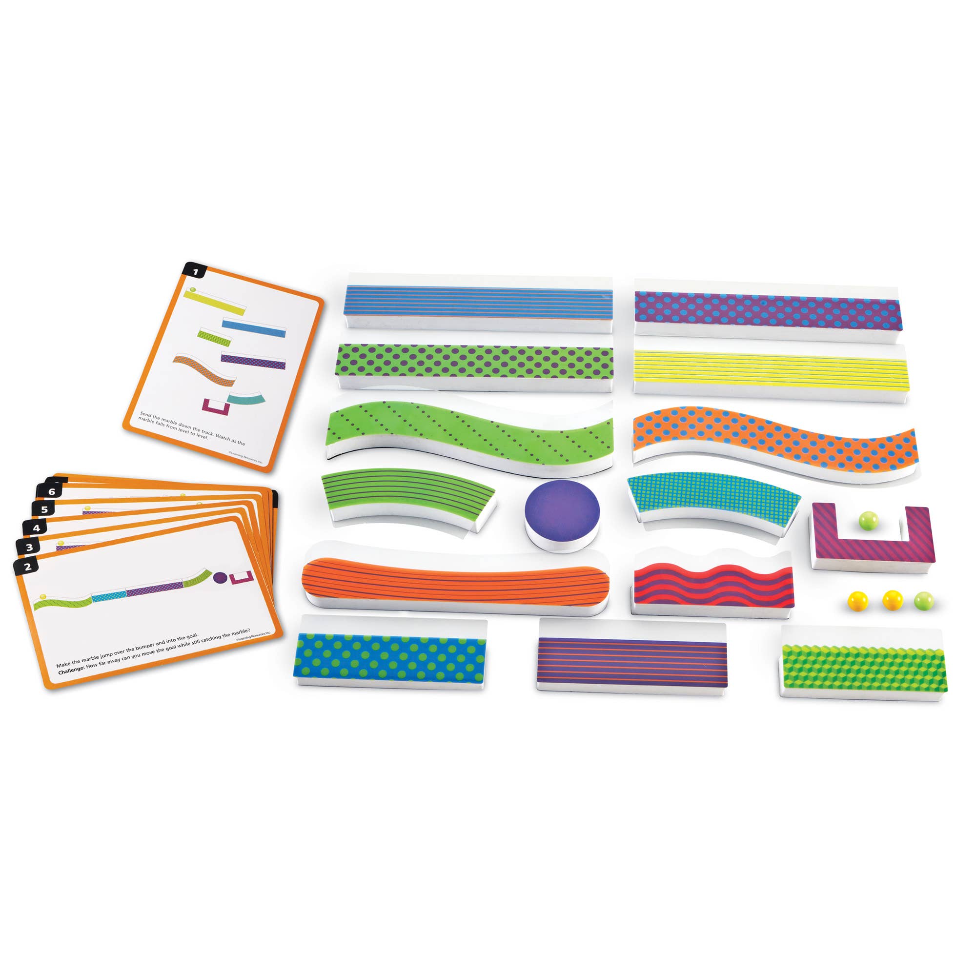 Learning Resources - Wholesale Toy Set - Kids - Tumble Trax™ Magnetic Marble Run9