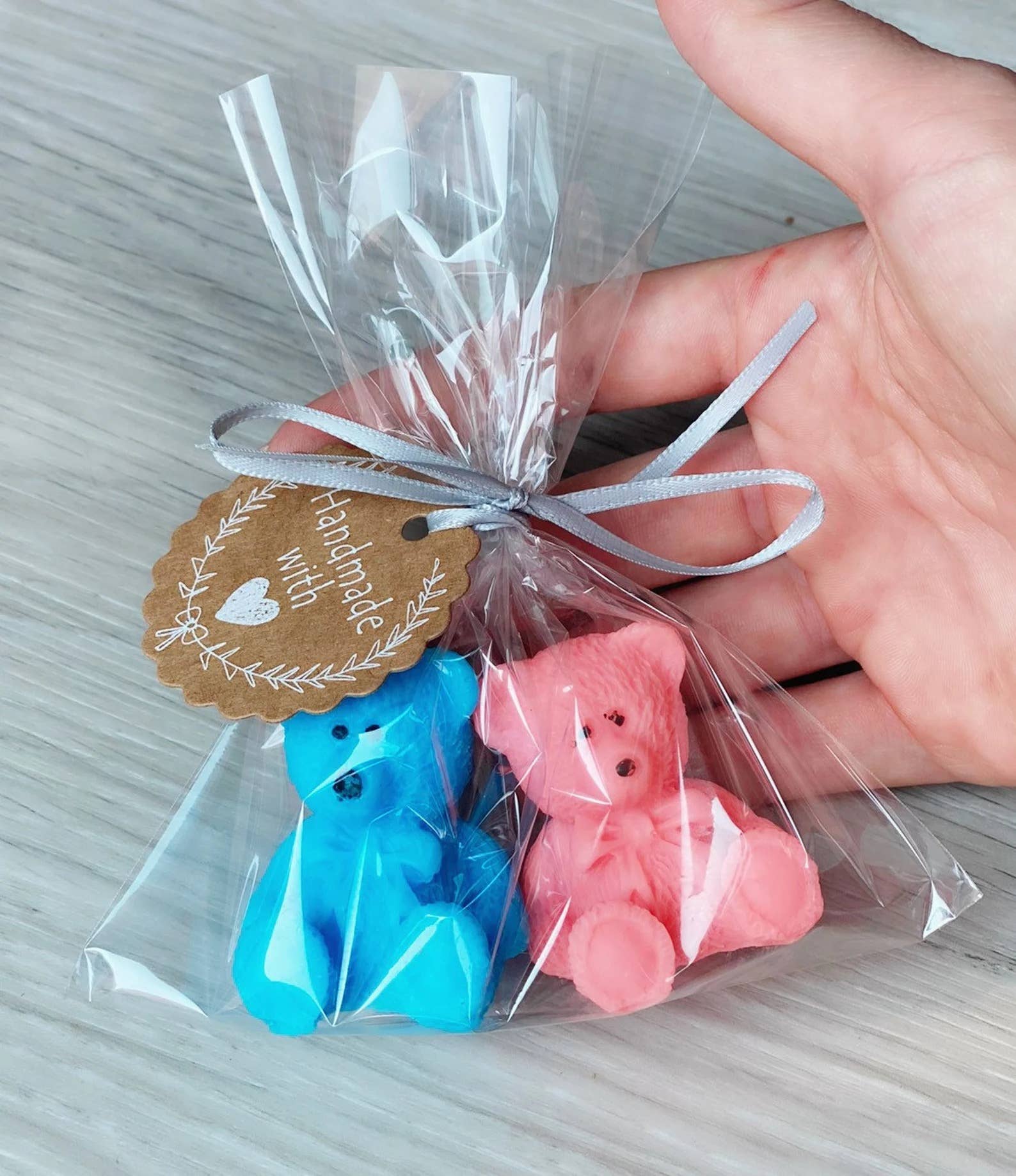 TheDivaSoap – wholesale Party gift – 25 Bear Soap Baby Shower Favors1