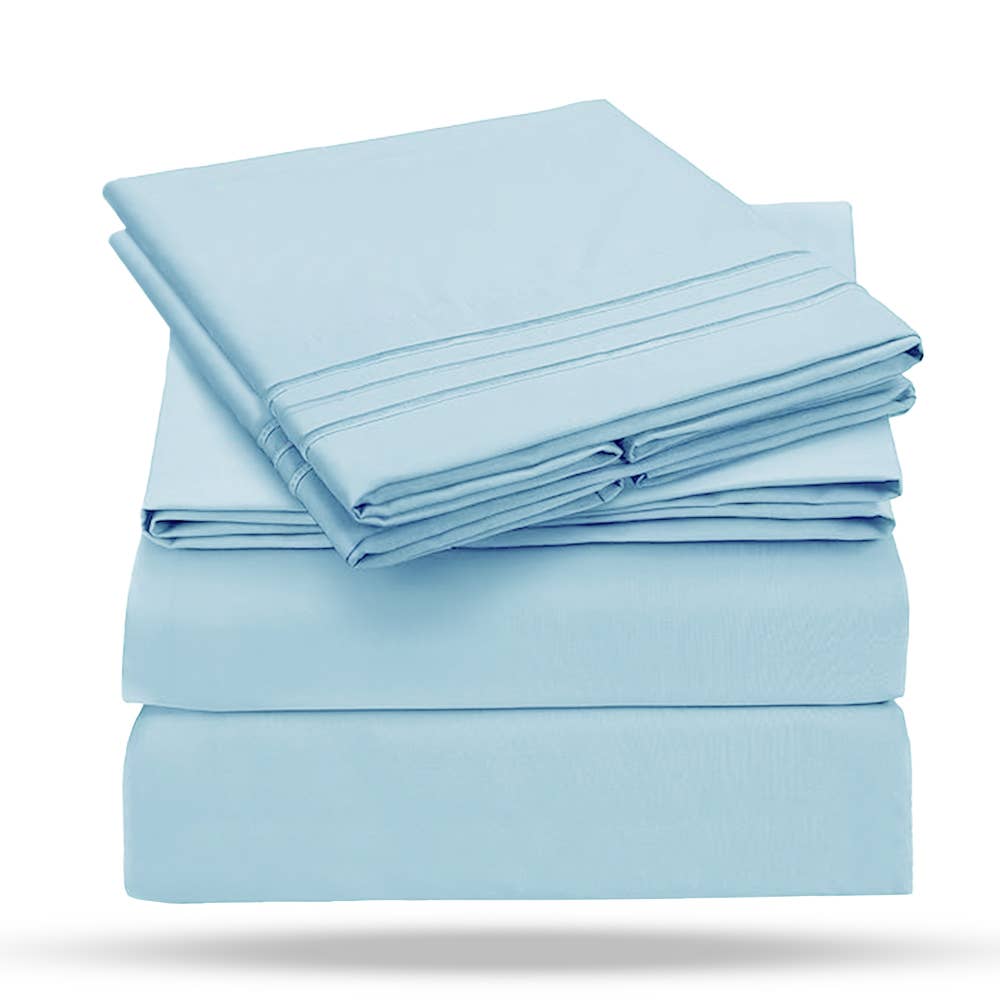 Leluxe Home - Wholesale Sheet Set - 1800 Series Premium Ultra soft 4 Pc Microfiber Sheet Set0