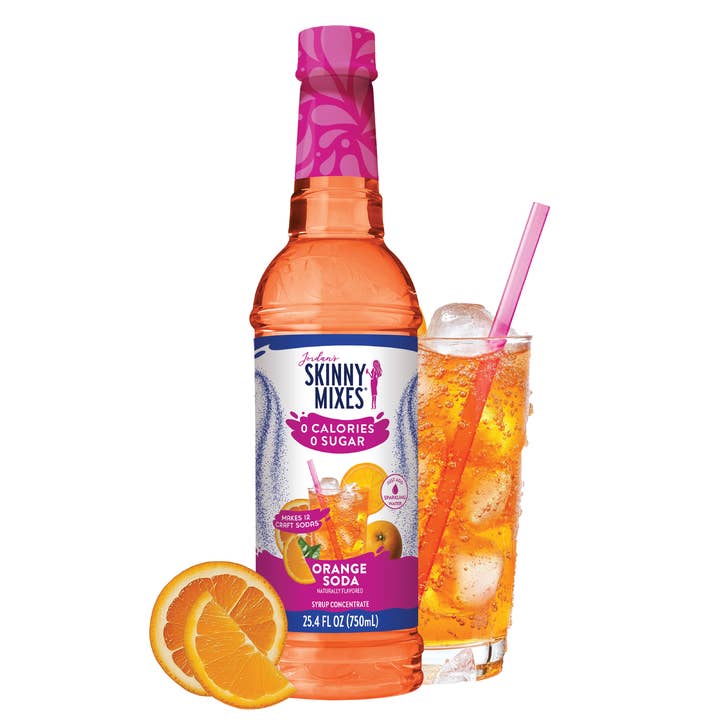 Jordan's Skinny Mixes - Wholesale Cocktail Mix/Syrup - Sugar Free Orange Soda Syrup