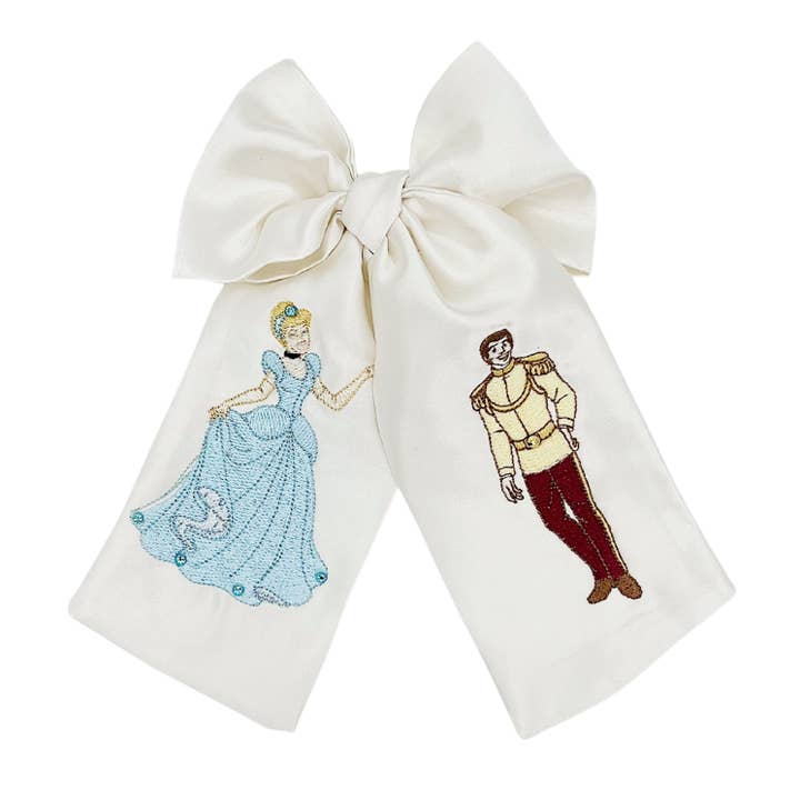 Cinderella and Prince Charming Bow for wholesale by Bebe Theory