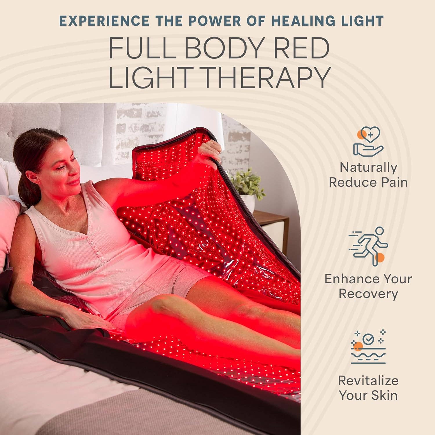 LifePro - Wholesale Body Massager - Infrared Red Light Therapy Blanket – Full Body Recovery Mat1
