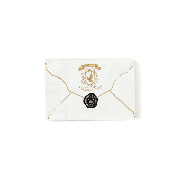 My Mind’s Eye - Wholesale Disposable Napkin - SPL839 - Spellbound Envelope Napkin