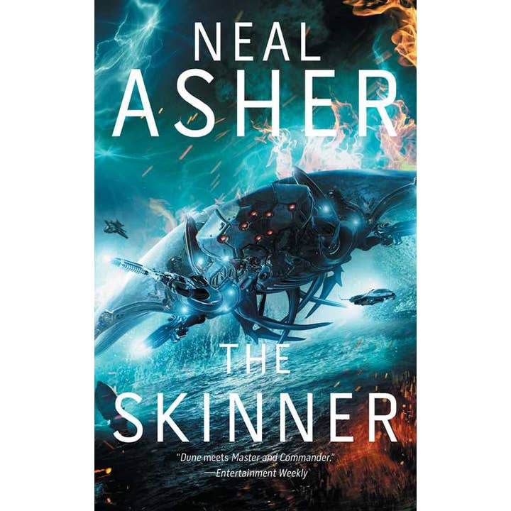 Skinner by Neal Asher for wholesale by Simon & Schuster
