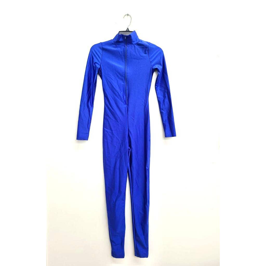 Uptown Apparel - Wholesale Jumpsuit - Women's - J5207 Shiny Front Zipper Stretch Catsuit12