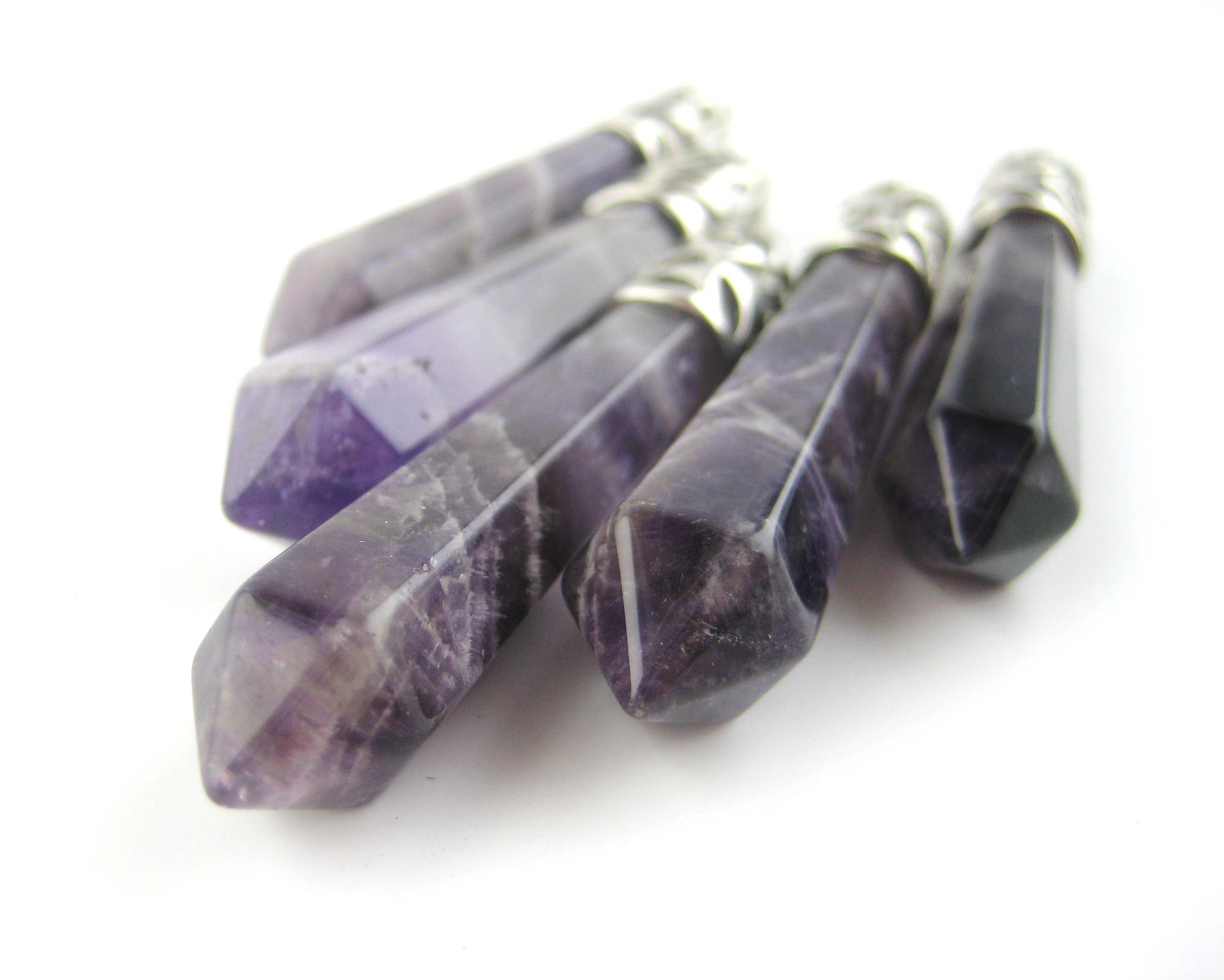 WonderLight Jewelry – Conjunto de ornamentos por atacado – Conjunto de enfeites de Natal com 1 ou 6 cristais de pedras preciosas4