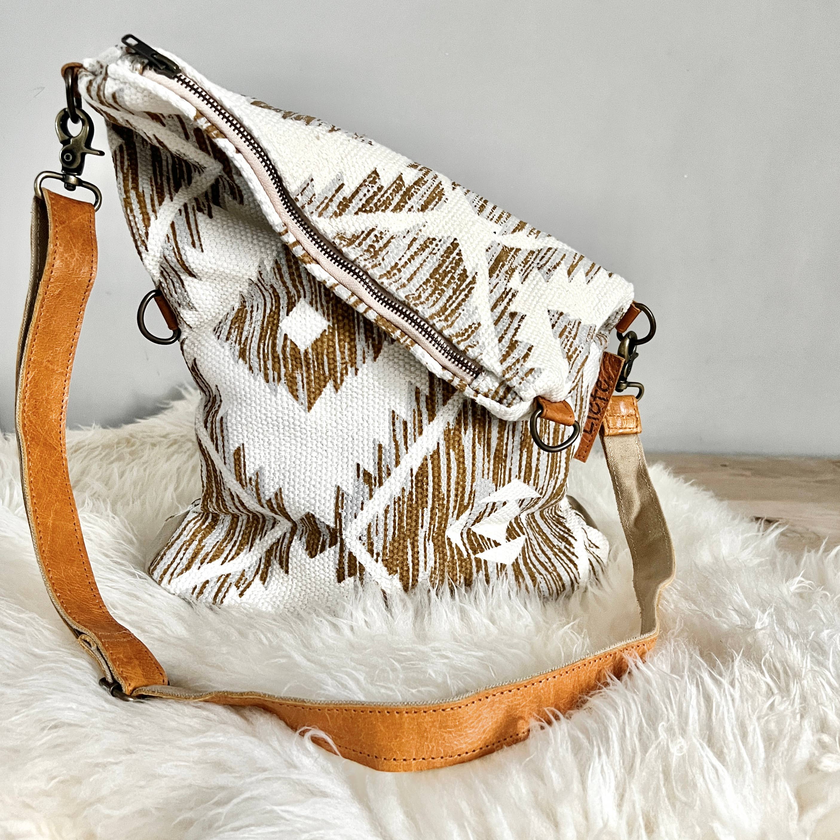 Liefe NL - Vente Tote bag – femme - Aztek FoldBag - sac durable à motif tribal8