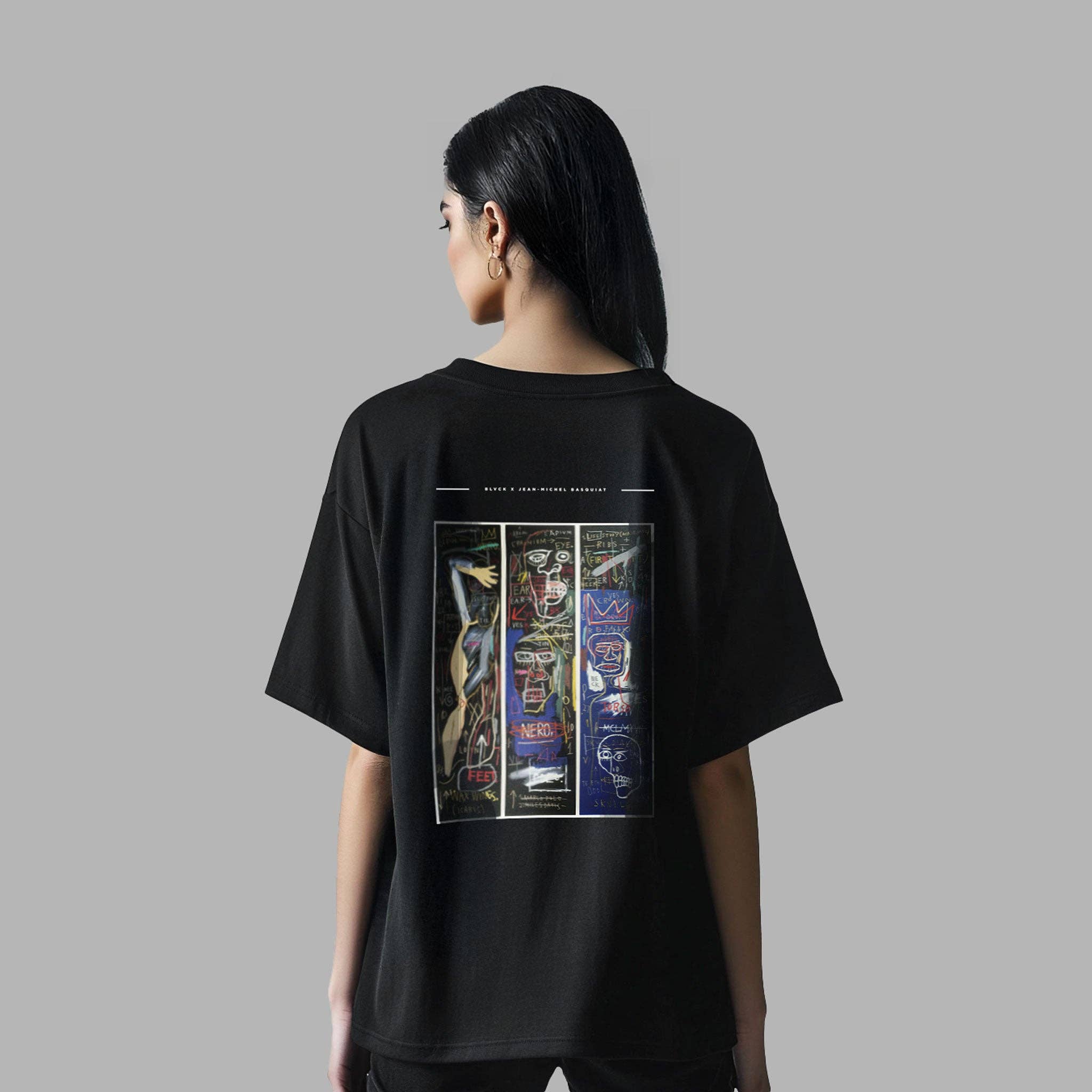 Blvck Paris - Vendita all'ingrosso Maglietta - Uomo - Maglietta Blvck x Basquiat Artwork II2