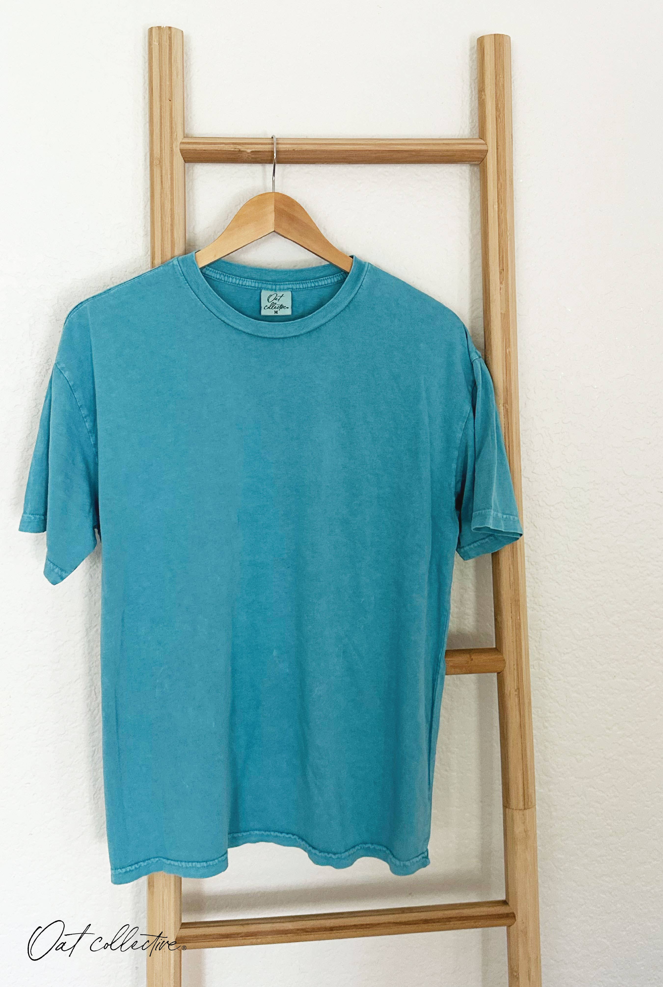 OAT COLLECTIVE - Wholesale T-Shirt - Women's - Premium Basic Cotton Supima Mineral Washed Tee2