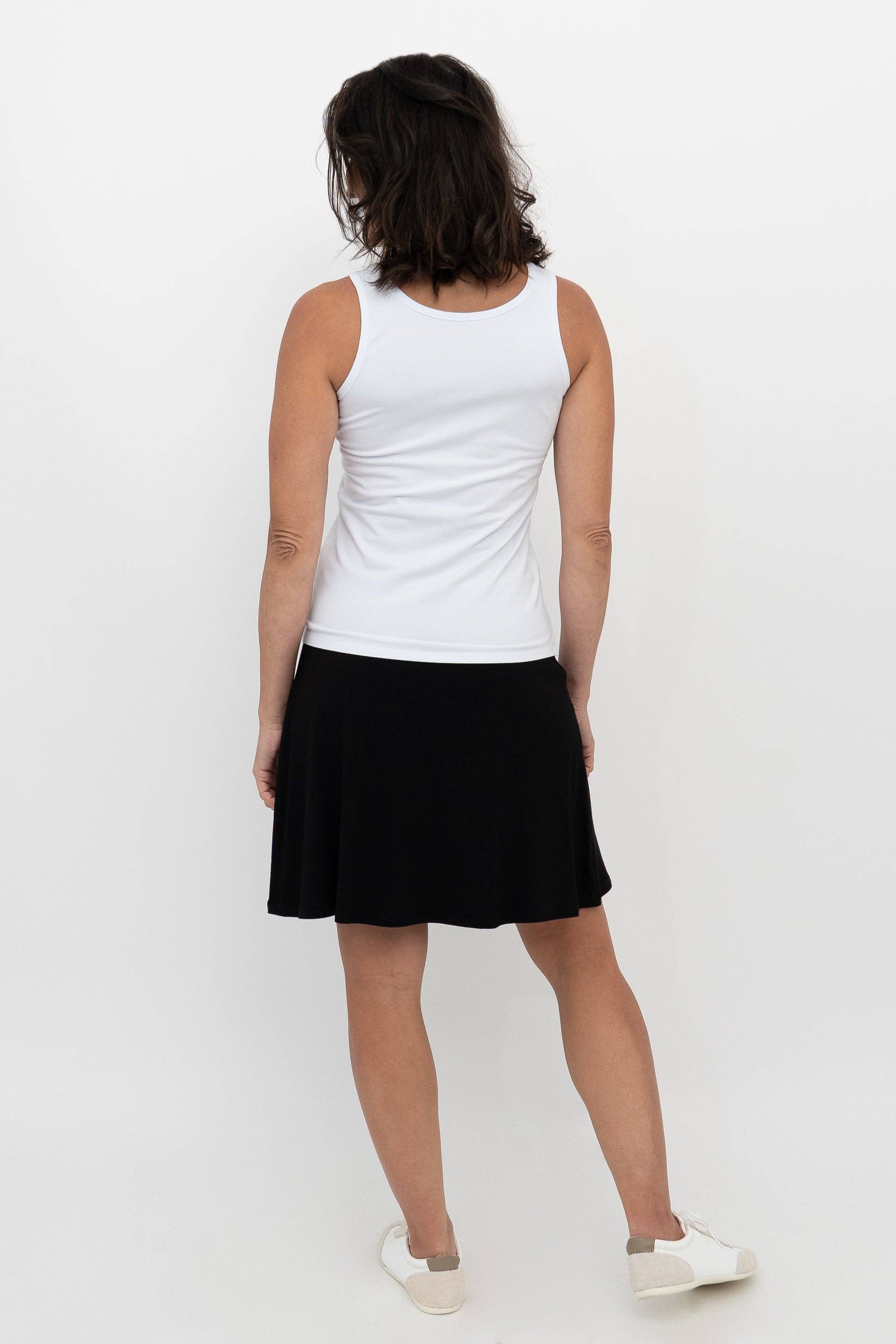 Blue Sky Clothing Co LLC - Vendita all'ingrosso Gonna pantalone - Donna - Skort Magna, Nero, Bambù4